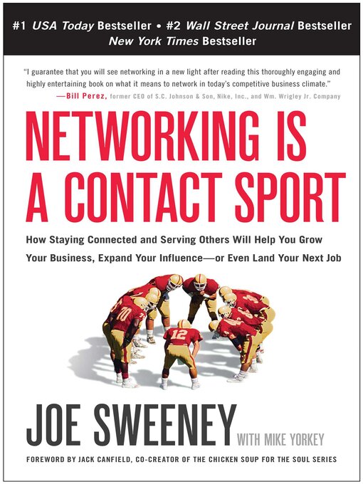 Title details for Networking Is a Contact Sport by Joe Sweeney - Available